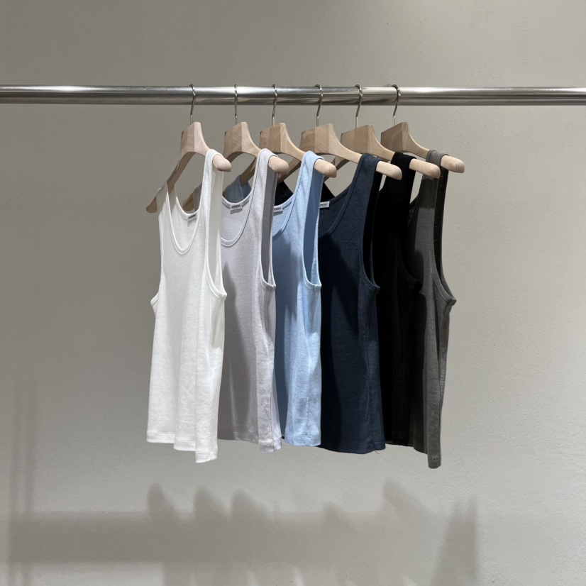 STATEMENT直郵韓國代購㊣女裝新品熱賣時尚25春夏休閑吊帶背心STATEMENT吊帶/背心