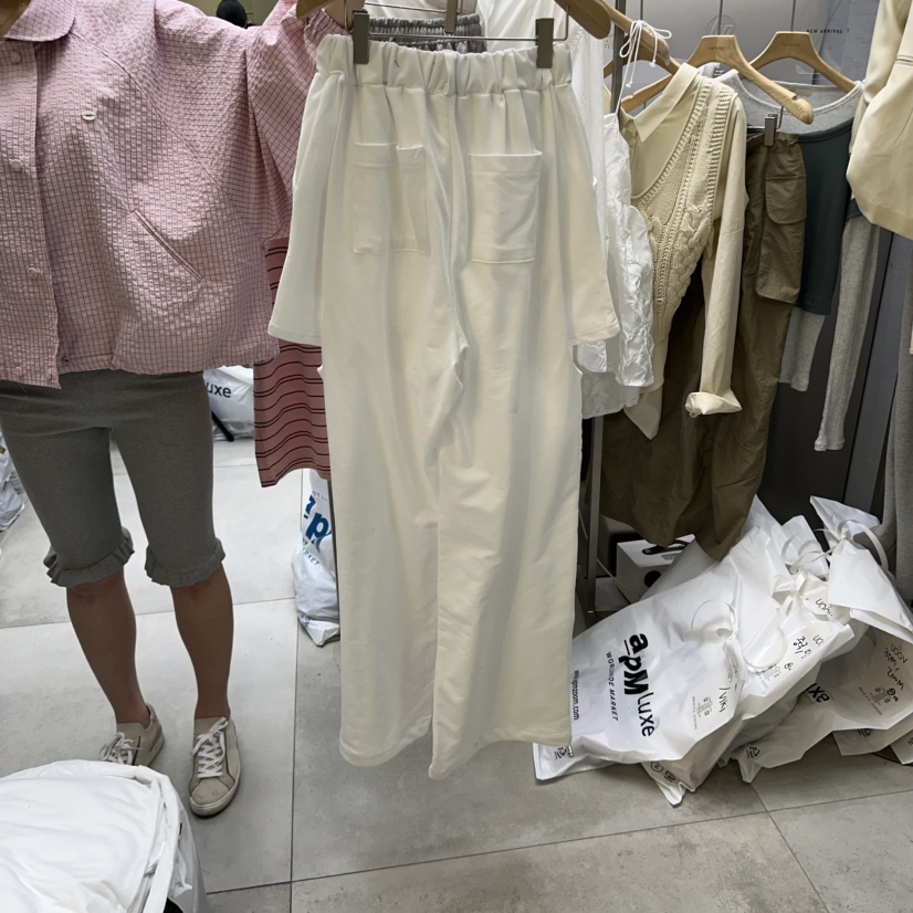 UOOV韓國㊣直郵東大門代購女裝新款休閑25春夏人氣推薦休閑褲UOOV休閑褲