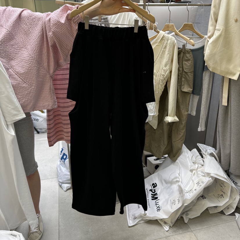 UOOV韓國㊣直郵東大門代購女裝新款休閑25春夏人氣推薦休閑褲UOOV休閑褲圖色2