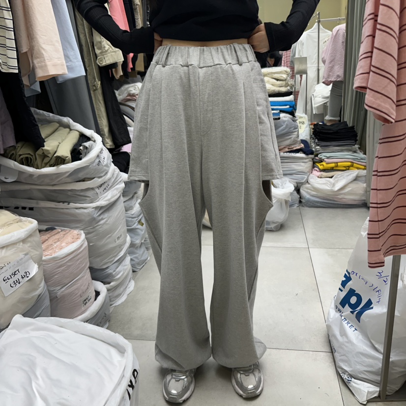 UOOV韓國㊣直郵東大門代購女裝新款休閑25春夏人氣推薦休閑褲UOOV休閑褲圖色3