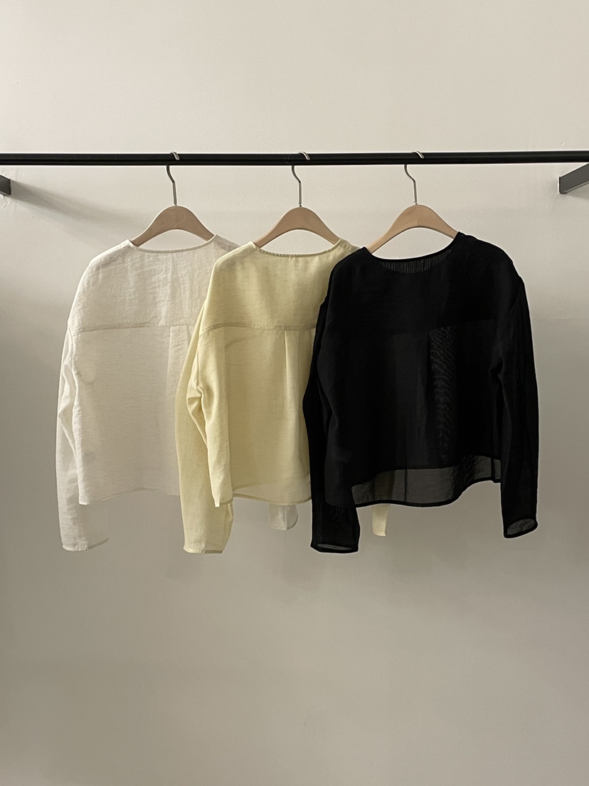 DARIMI-P直郵韓國代購㊣女裝新品25春夏休閑時尚襯衫蕾絲衫2da/DARIMI-P襯衫/蕾絲衫