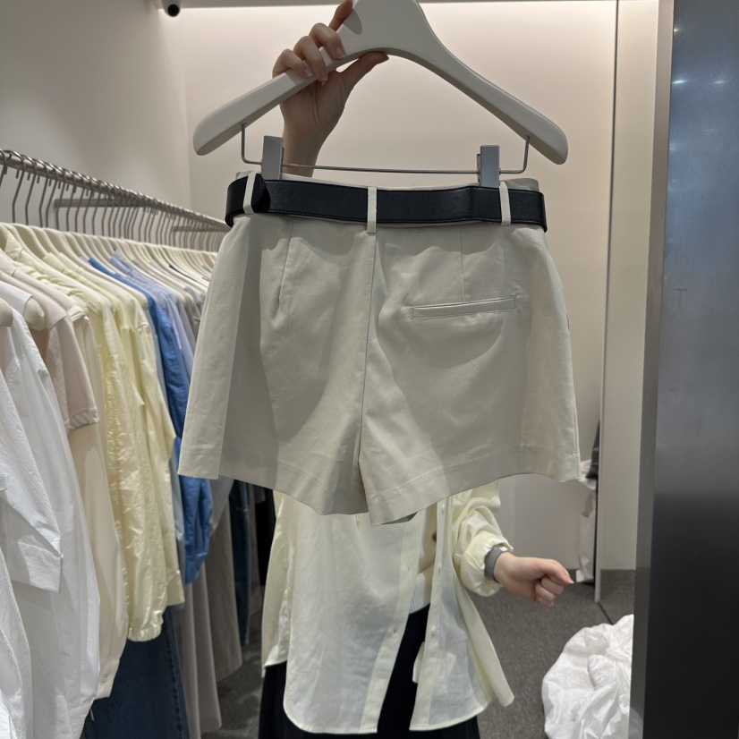 ALTER韓國直郵㊣東大門實拍女裝新款時尚熱賣推薦短褲含腰帶Alter短褲