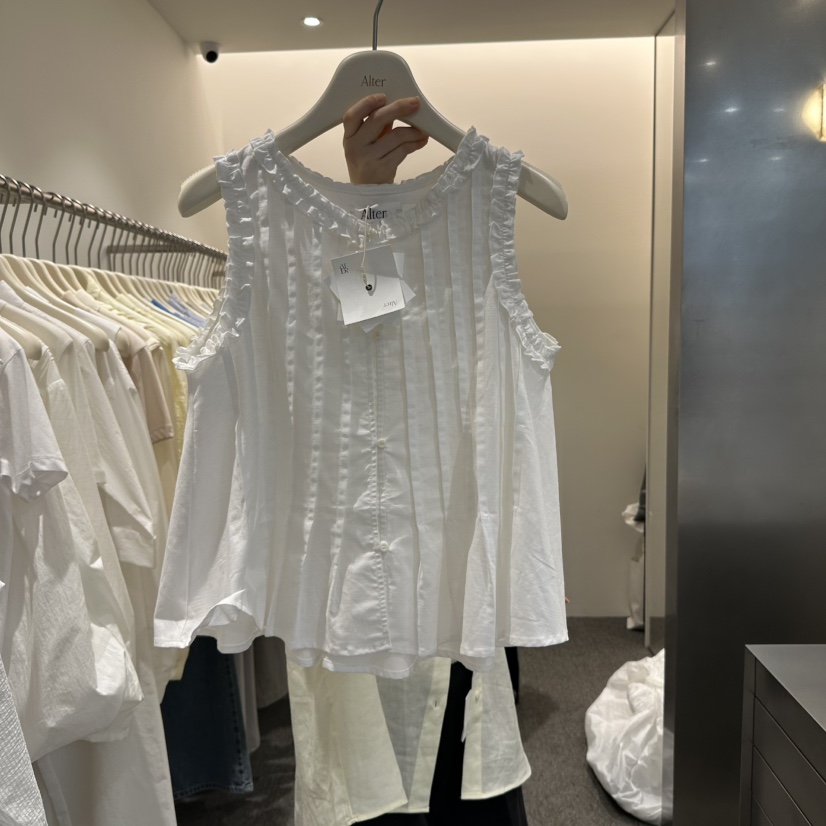 ALTER韓國直郵㊣東大門實拍女裝新品推薦人氣休閑25春夏吊帶背心Alter吊帶/背心