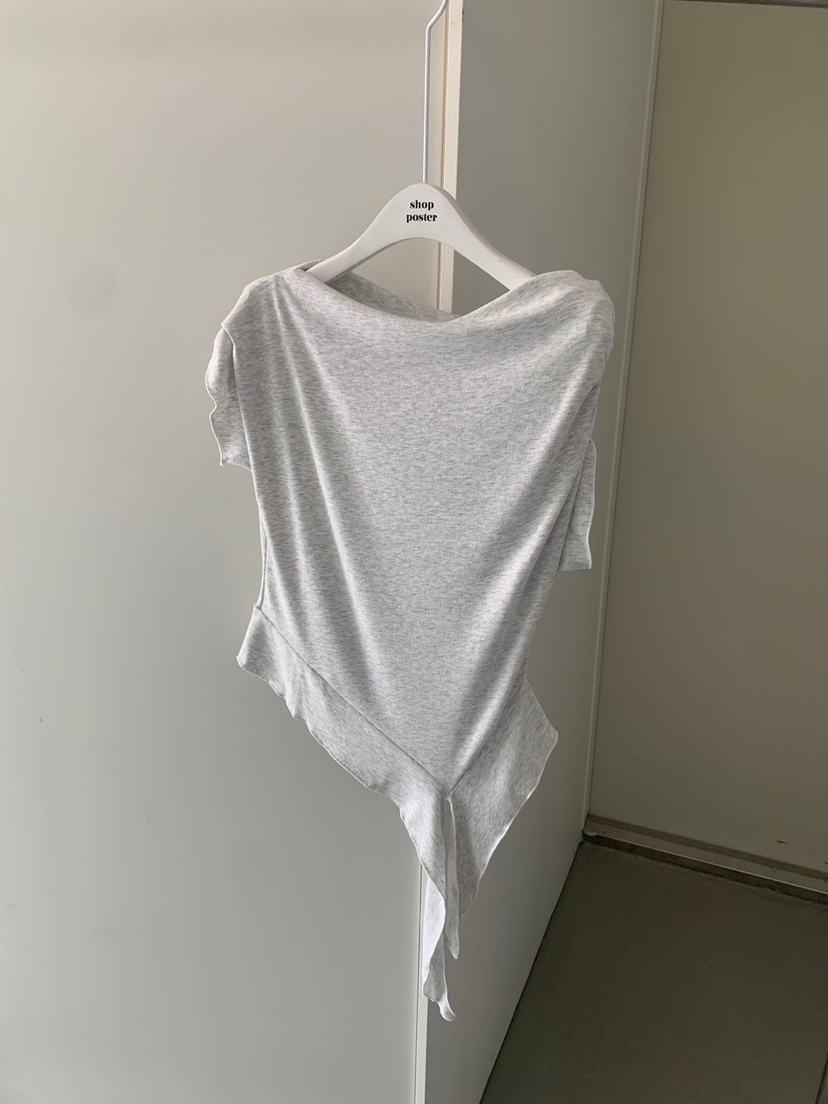 SHOP POSTER韓國直郵㊣女裝新品推薦休閑人氣熱賣時尚25春夏T恤SHOP_POSTERT恤圖色3
