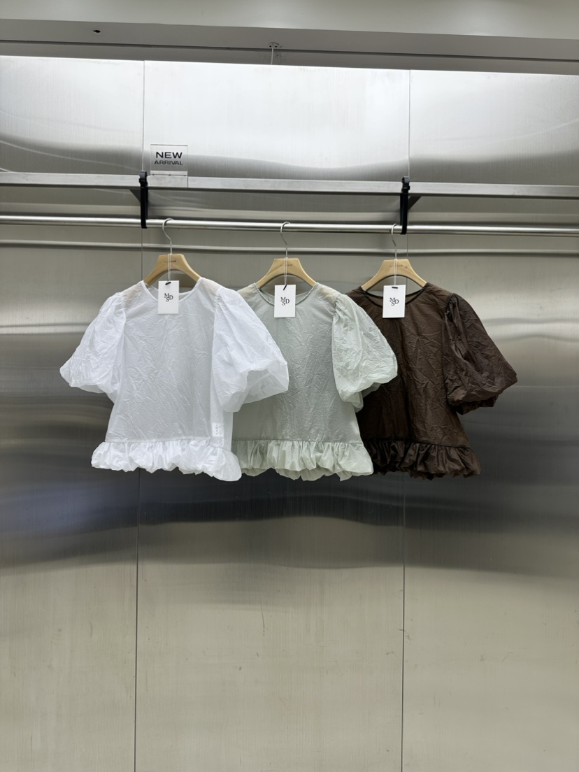 MYDRESS韓國㊣直郵東大門代購女裝新款25春夏人氣襯衫蕾絲衫MYDRESS襯衫/蕾絲衫