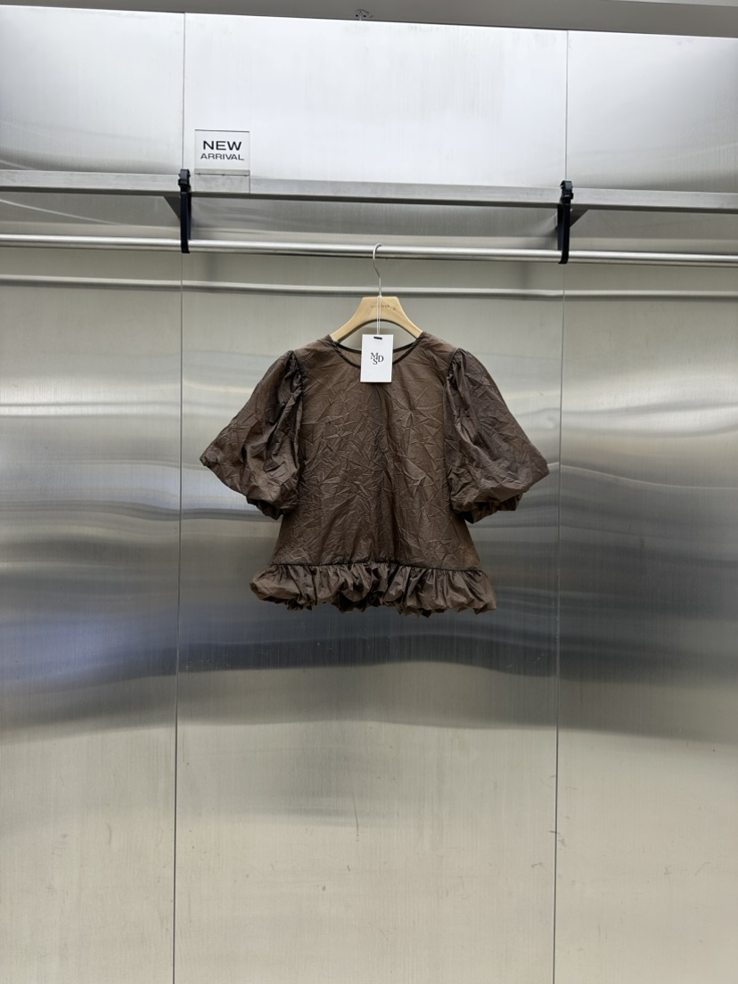 MYDRESS韓國㊣直郵東大門代購女裝新款25春夏人氣襯衫蕾絲衫MYDRESS襯衫/蕾絲衫圖色3
