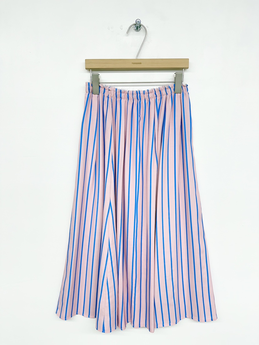 TOOGOOD直郵韓國代購㊣女裝新款人氣時尚熱賣休閑25春夏長裙條紋TOOGOOD長裙圖色1