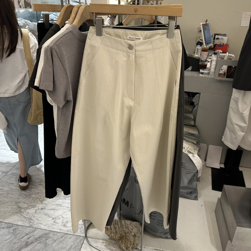 SELECT MARKET韓國㊣直郵東大門代購女裝新款人氣25春夏休閑褲SELECT MARKET休閑褲