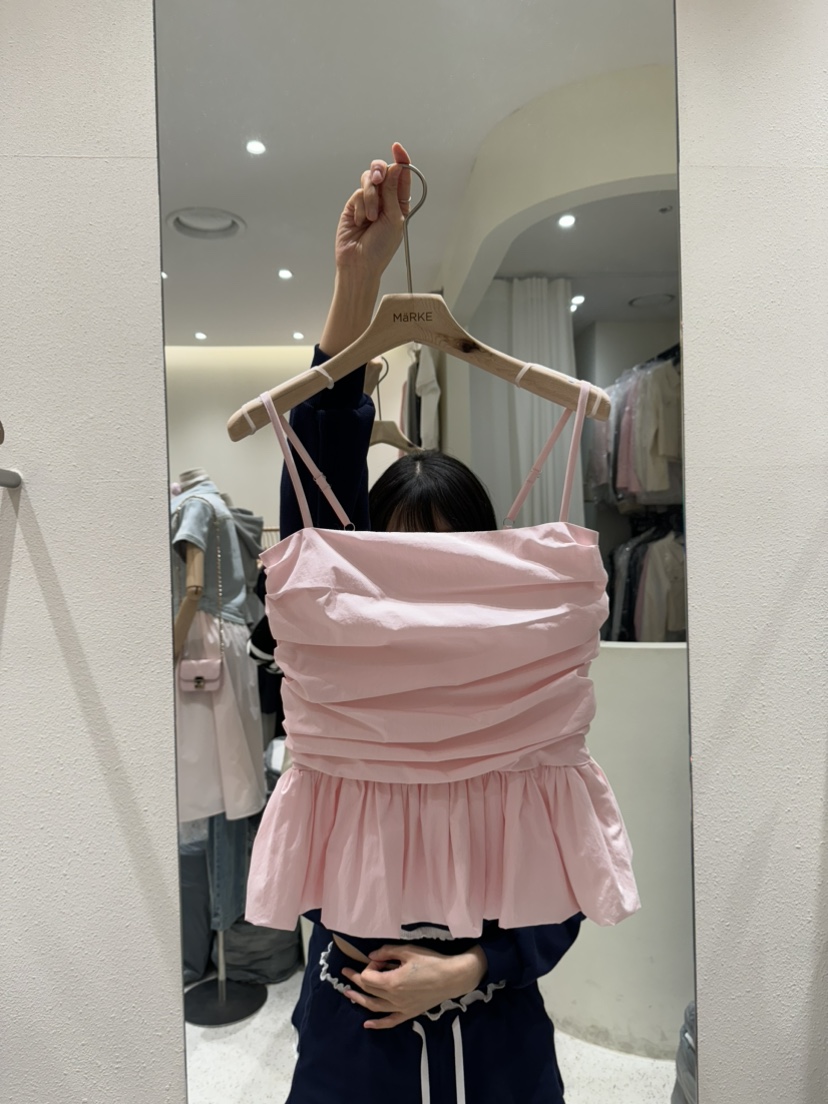 MARKE-P韓國㊣直郵東大門代購女裝新品時尚休閑人氣吊帶背心MARKE-P吊帶/背心