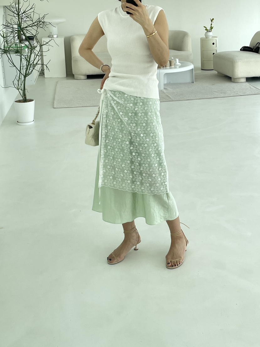 EDITION-P韓國㊣直郵東大門代購女裝新品時尚25春夏熱賣長裙EDITI_ON長裙
