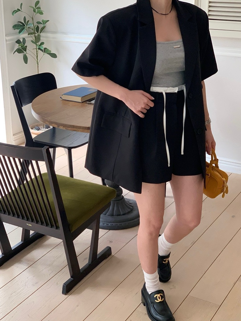 REVE CITE-L韓國直郵㊣東大門實拍女裝新品25春夏休閑短褲REVE CITE-L短褲