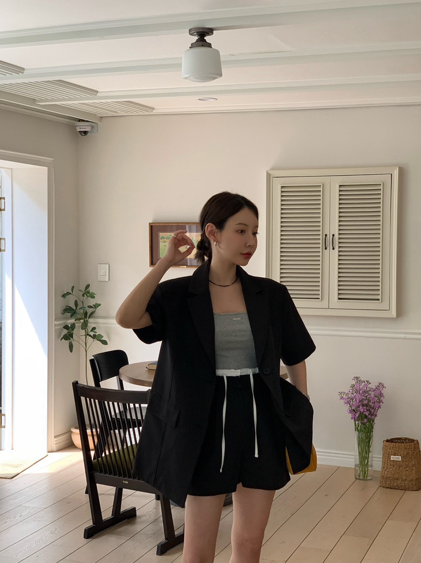 REVE CITE-L韓國直郵㊣東大門實拍女裝新品25春夏休閑短褲REVE CITE-L短褲