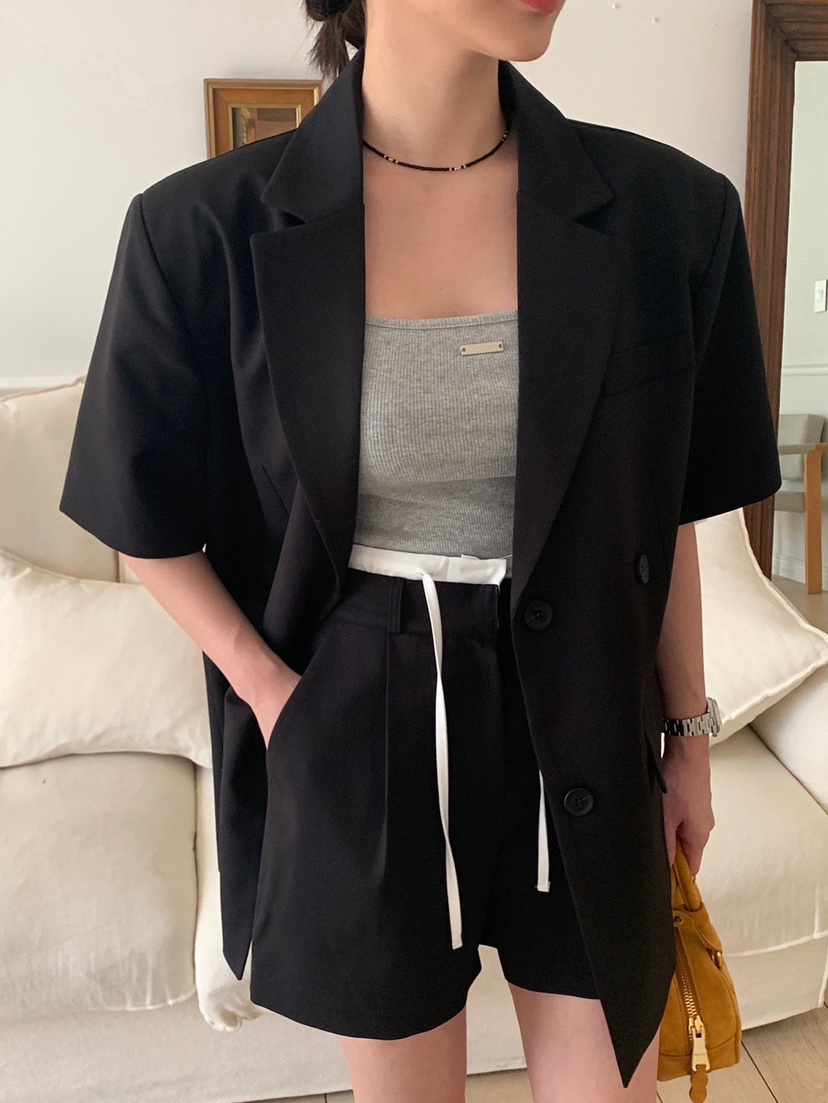 REVE CITE-L韓國直郵㊣東大門實拍女裝新品25春夏休閑短褲REVE CITE-L短褲