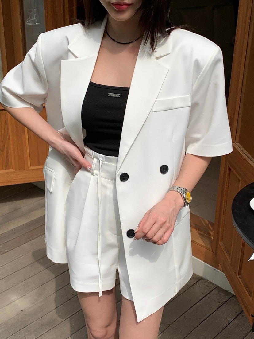 REVE CITE-L韓國直郵㊣東大門實拍女裝新品25春夏休閑短褲REVE CITE-L短褲