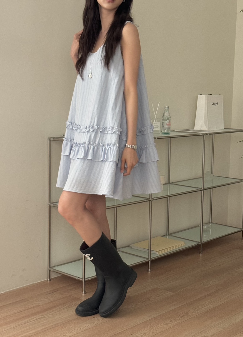 TIZZI韓國直郵㊣東大門實拍女裝新款人氣休閑熱賣推薦連衣裙TIZZI連衣裙