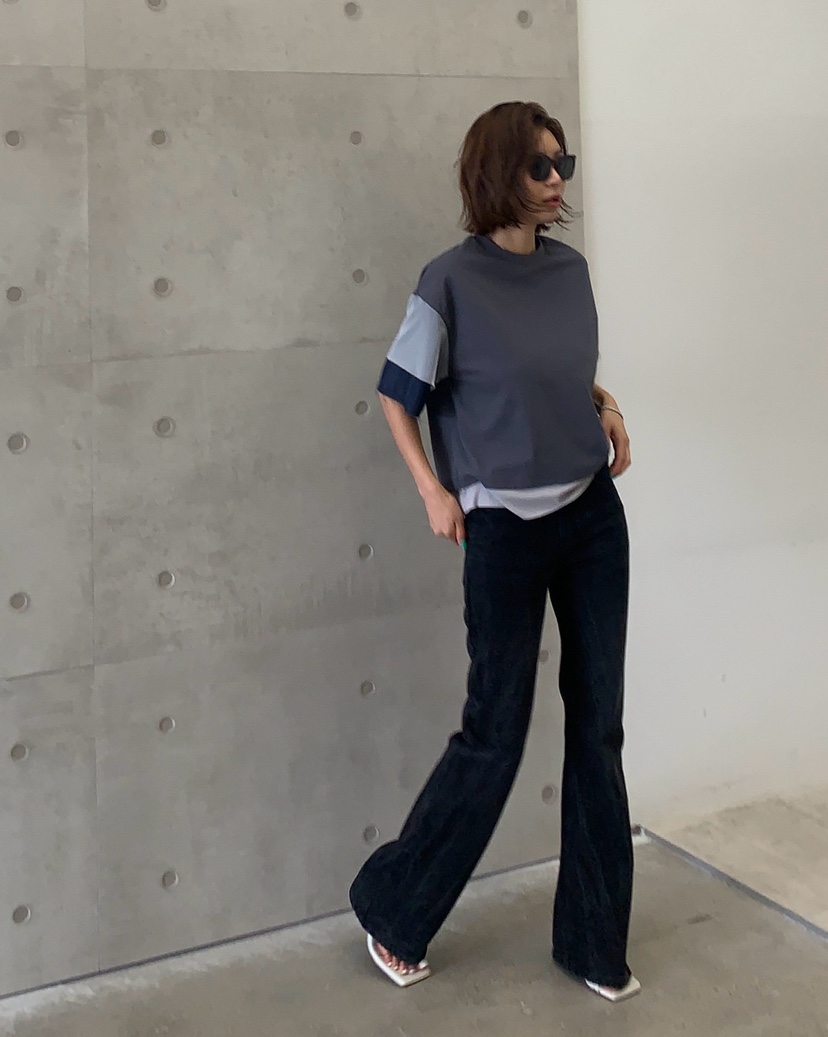 PARIS MATCH直郵韓國代購㊣女裝新品25春夏人氣熱賣牛仔褲PARIS MATCH牛仔褲