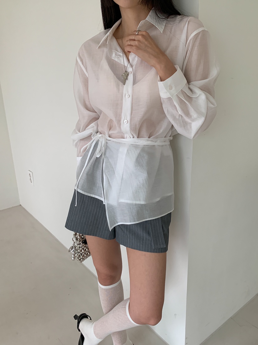 GOYOU韓國㊣直郵東大門代購女裝新品休閑25春夏熱賣時尚套裝de goyou套裝圖色1