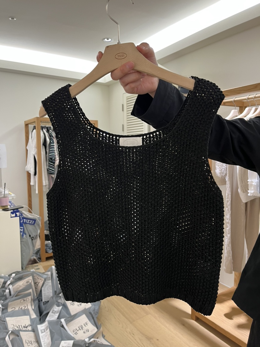 TIZZI直郵韓國代購㊣女裝新款人氣25春夏時尚休閑熱賣針織衫TIZZI針織衫圖色3