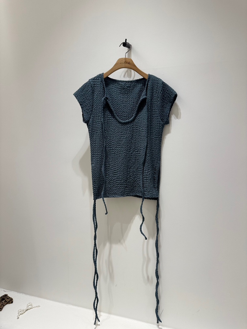MELTED-P韓國㊣直郵東大門代購女裝新品休閑推薦熱賣25春夏T恤MELTED-PT恤圖色2