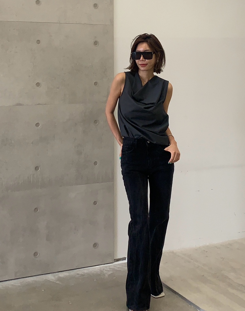 PARIS MATCH韓國㊣直郵東大門代購女裝新品時尚推薦吊帶背心PARIS MATCH吊帶/背心