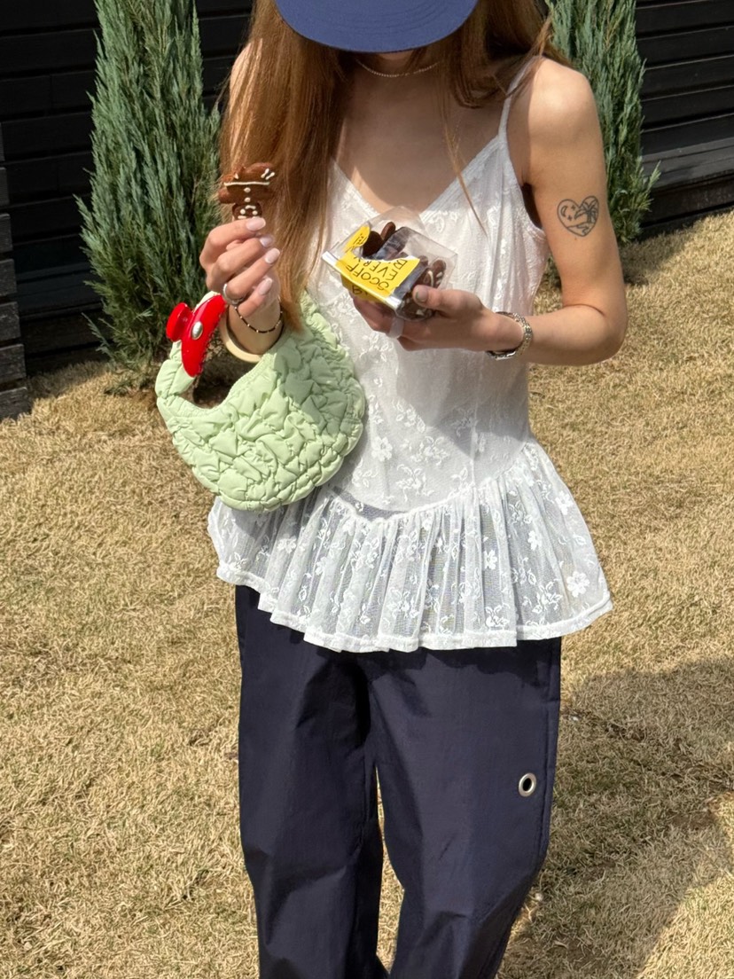 ZEROZERO韓國直郵㊣女裝新品熱賣推薦休閑吊帶背心不含內搭ZEROZERO吊帶/背心圖色3