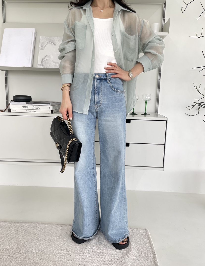 EDITION-P韓國直郵㊣女裝新品熱賣人氣推薦時尚襯衫蕾絲衫EDITI_ON襯衫/蕾絲衫