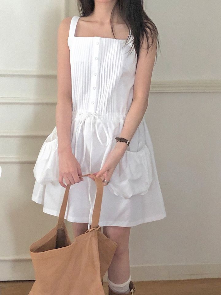 STAY HERE韓國㊣直郵東大門代購女裝新款推薦人氣25春夏連衣裙STAY HERE連衣裙