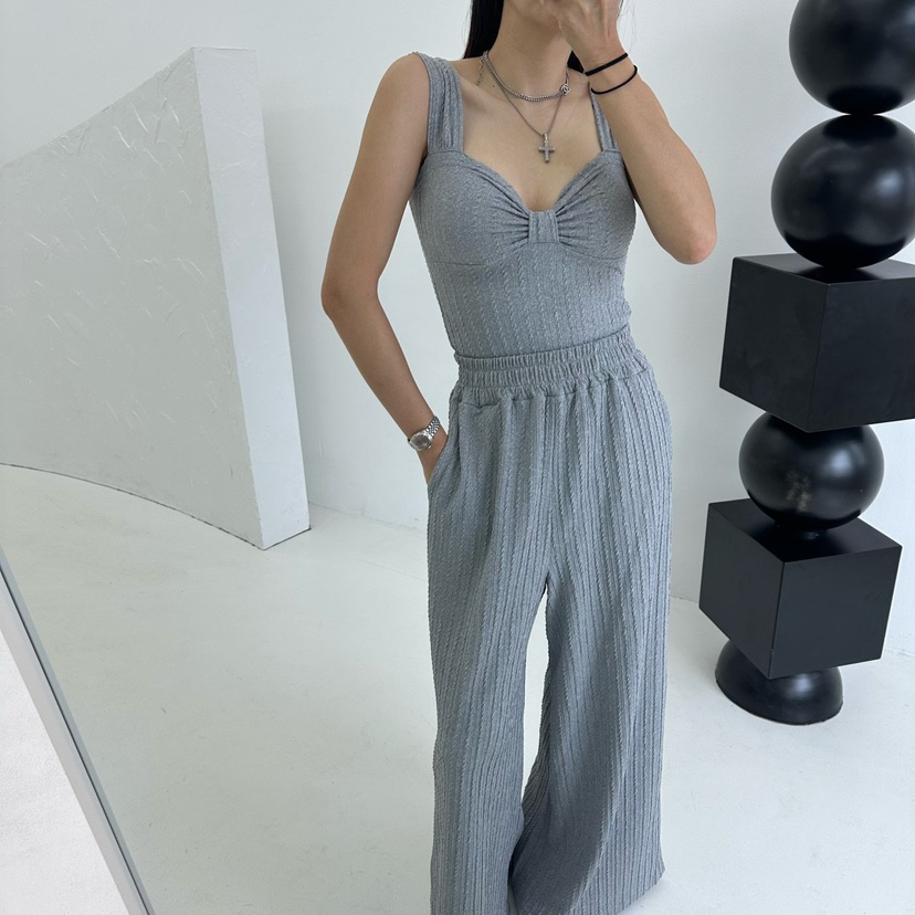 SOUIT直郵韓國代購㊣女裝新品25春夏熱賣人氣時尚休閑吊帶背心SOUIT by mabel-L吊帶/背心