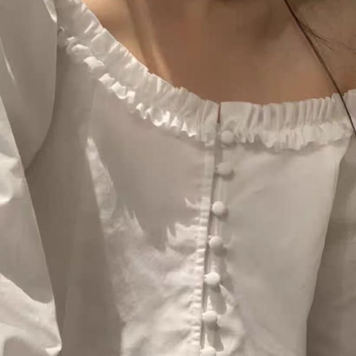 STAY HERE韓國㊣直郵東大門代購女裝新款熱賣人氣襯衫蕾絲衫STAY HERE襯衫/蕾絲衫