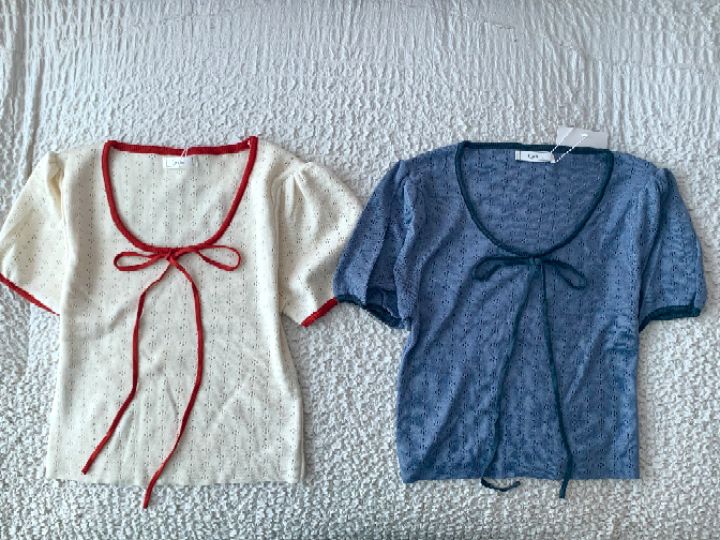 STAY HERE韓國㊣直郵東大門代購女裝新品熱賣25春夏針織衫STAY HERE針織衫