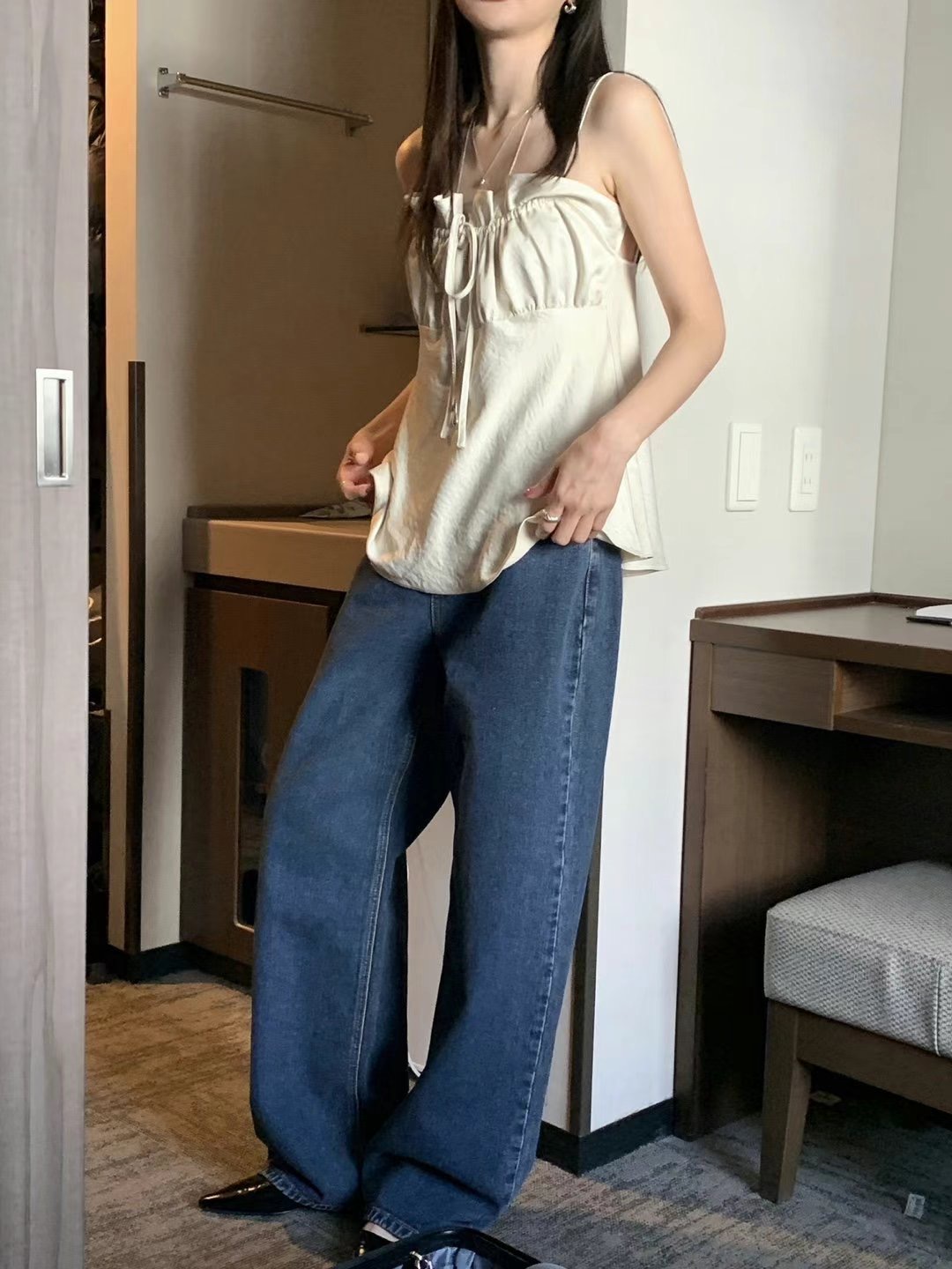NEW FACE韓國直郵㊣東大門實拍女裝新款熱賣25春夏吊帶背心NEW FACE吊帶/背心