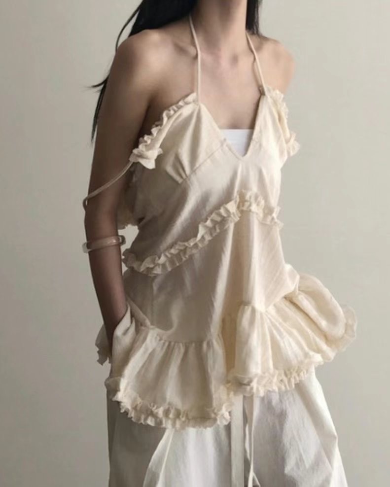 NEW FACE韓國直郵㊣女裝新品25春夏人氣熱賣推薦時尚吊帶背心NEW FACE吊帶/背心