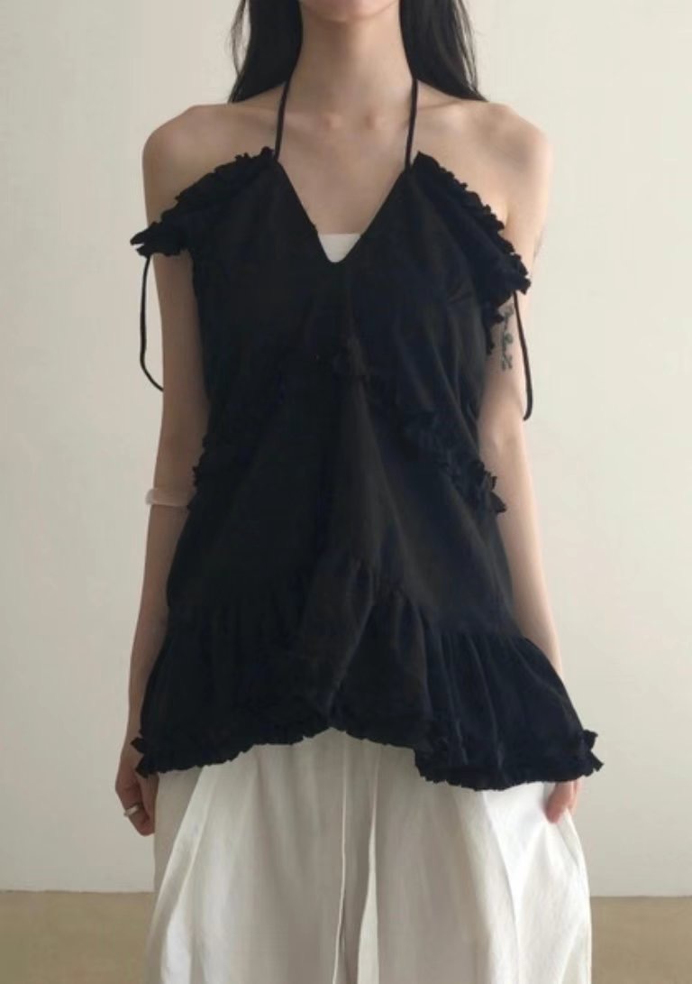 NEW FACE韓國直郵㊣女裝新品25春夏人氣熱賣推薦時尚吊帶背心NEW FACE吊帶/背心圖色2