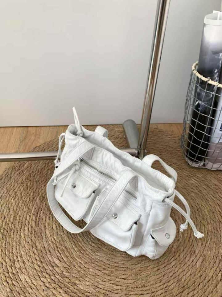 TROUVAILLE直郵韓國代購㊣女裝新品時尚25春夏休閑單肩斜跨包TROUVAILLE單肩/斜跨包