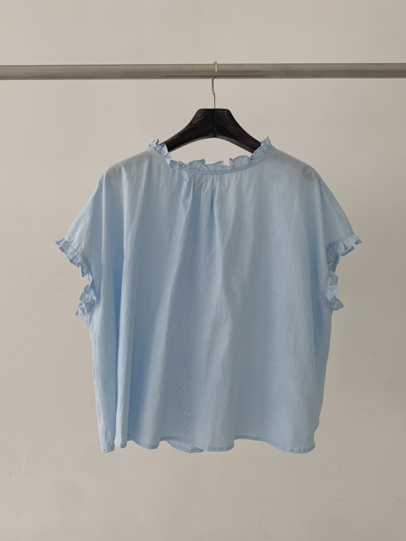 BEFORE SUNRISE直郵韓國代購㊣女裝新品人氣25春夏襯衫蕾絲衫BEFORE SUNRISE襯衫/蕾絲衫