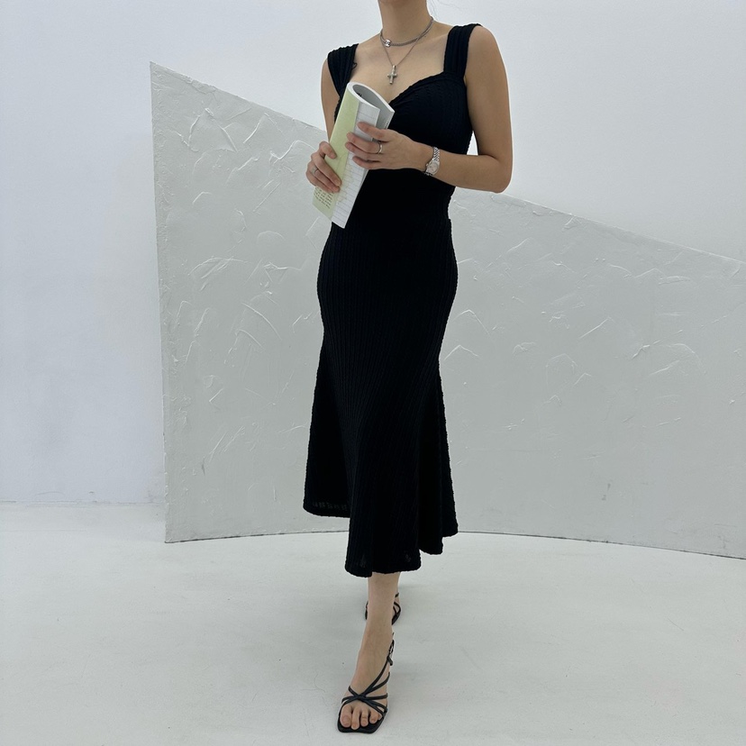 SOUIT韓國㊣直郵東大門代購女裝新品時尚休閑25春夏熱賣長裙SOUIT by mabel-L長裙