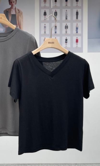 MADE-P韓國直郵㊣女裝新款25春夏休閑熱賣時尚人氣推薦T恤MADE-PT恤