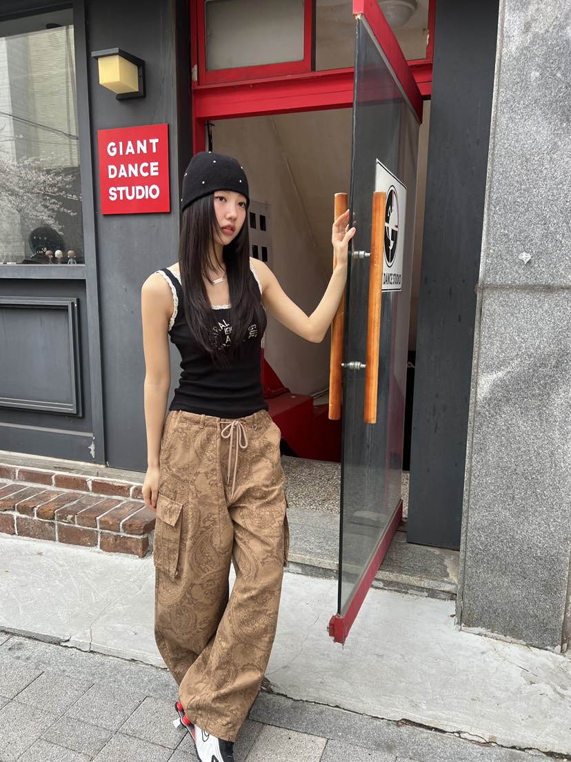 SUNDER MARKET韓國㊣直郵東大門代購女裝新品休閑時尚休閑褲SUNDER MARKET休閑褲