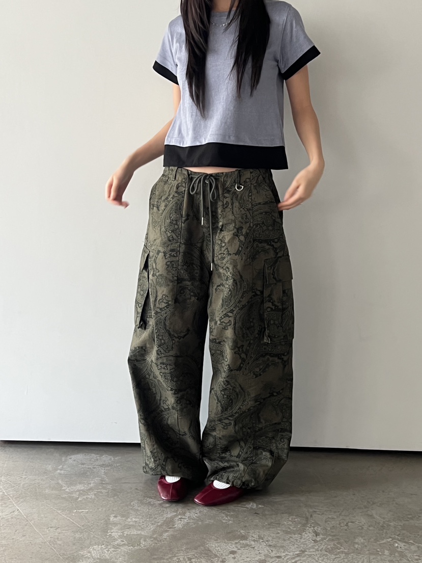 SUNDER MARKET韓國㊣直郵東大門代購女裝新品休閑時尚休閑褲SUNDER MARKET休閑褲