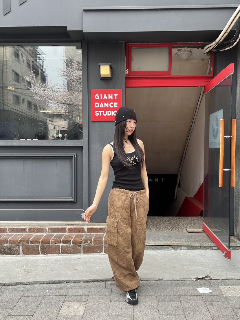 SUNDER MARKET韓國㊣直郵東大門代購女裝新品休閑時尚休閑褲SUNDER MARKET休閑褲