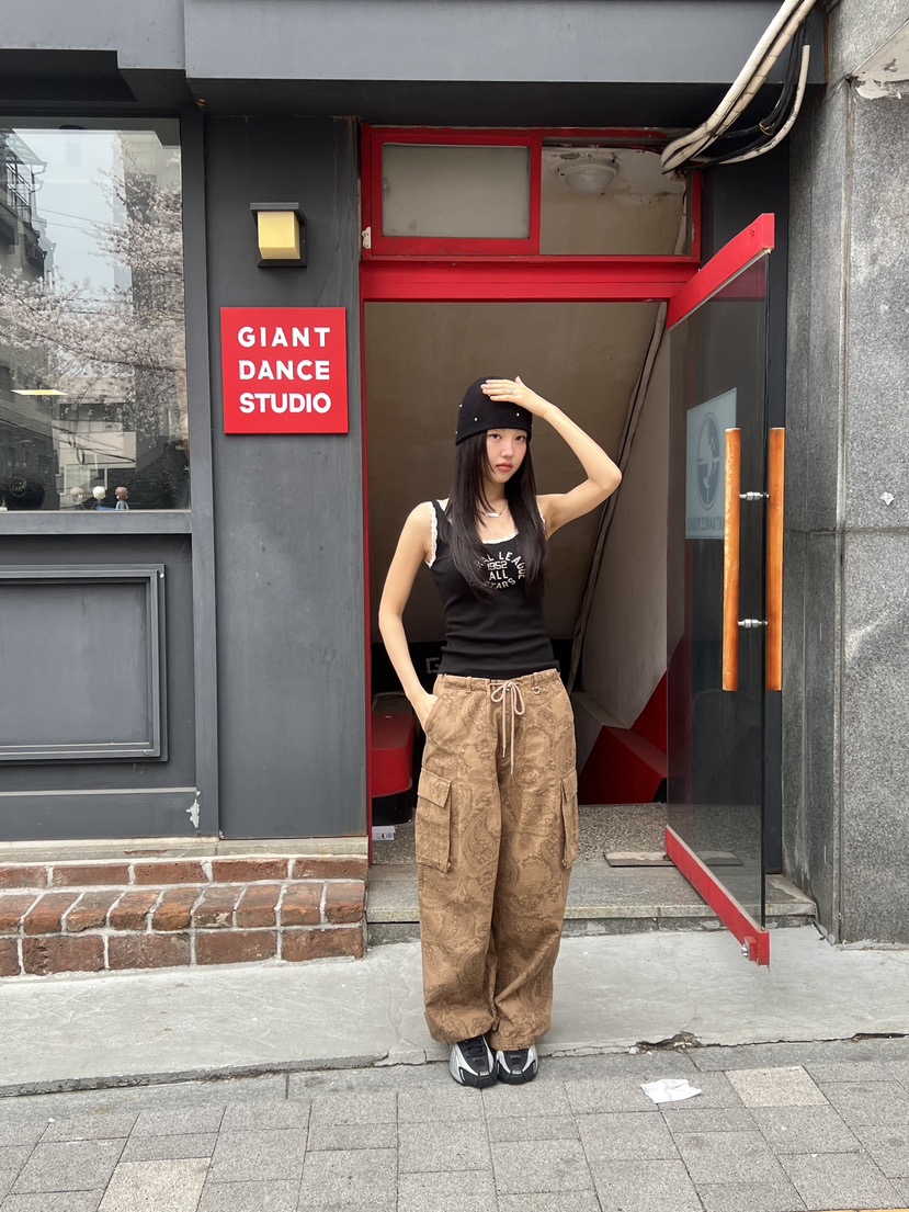 SUNDER MARKET韓國㊣直郵東大門代購女裝新品休閑時尚休閑褲SUNDER MARKET休閑褲