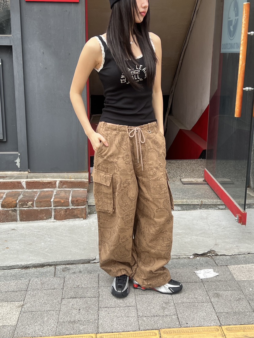 SUNDER MARKET韓國㊣直郵東大門代購女裝新品休閑時尚休閑褲SUNDER MARKET休閑褲