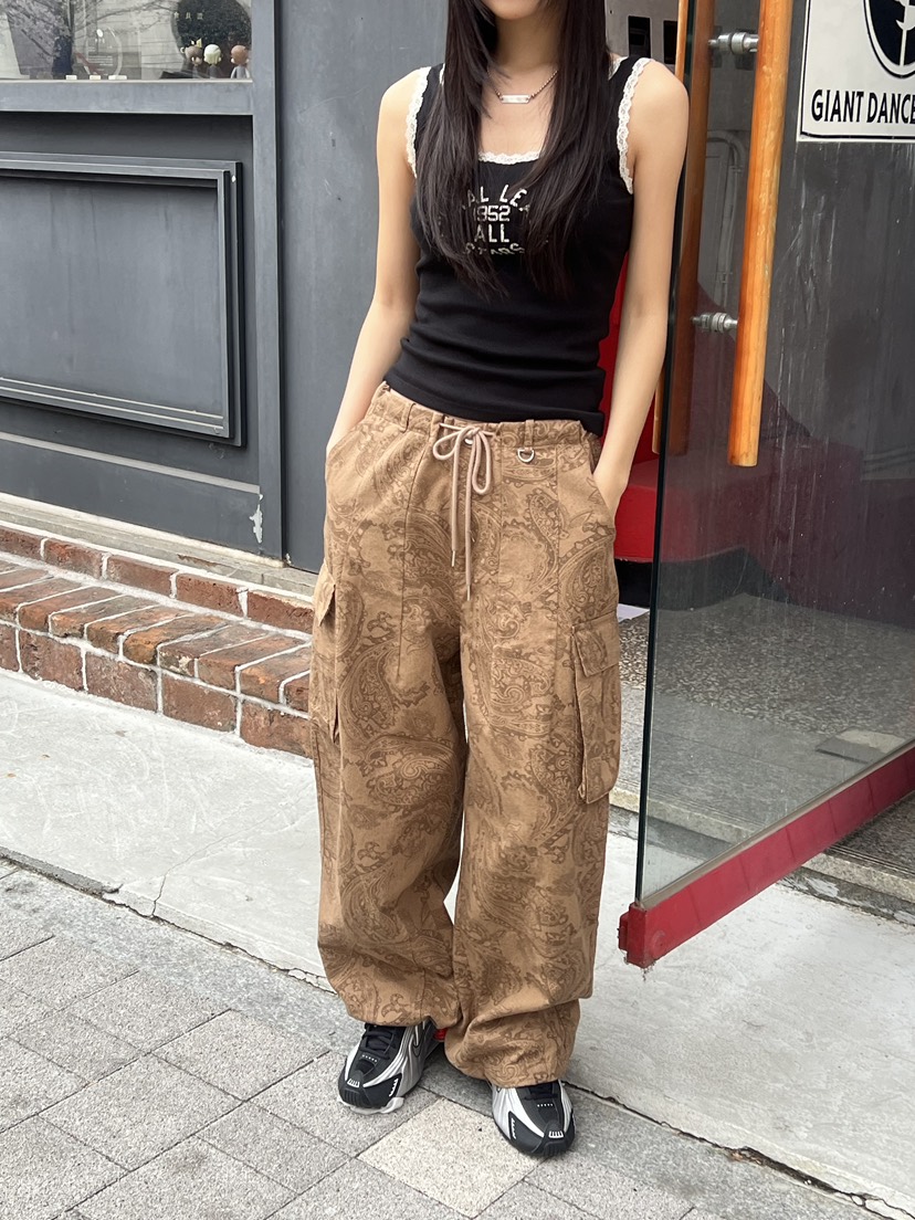 SUNDER MARKET韓國㊣直郵東大門代購女裝新品休閑時尚休閑褲SUNDER MARKET休閑褲
