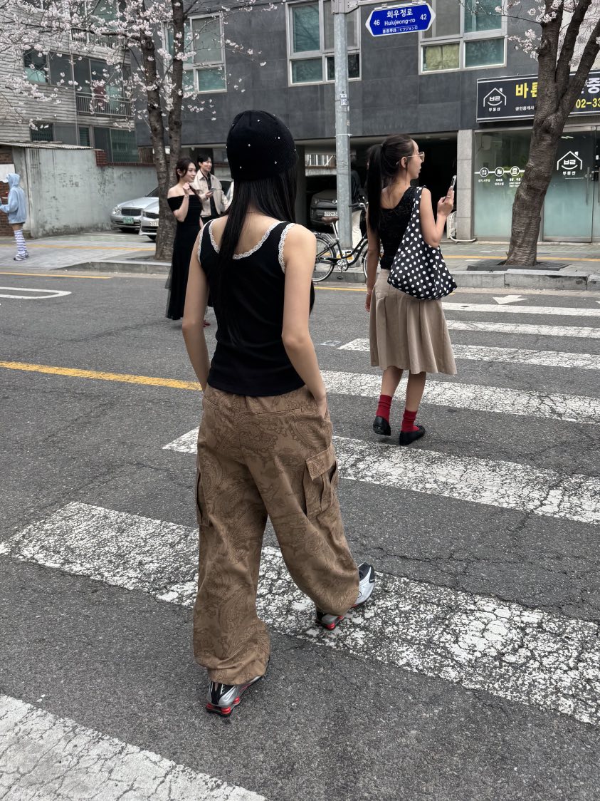 SUNDER MARKET韓國㊣直郵東大門代購女裝新品休閑時尚休閑褲SUNDER MARKET休閑褲