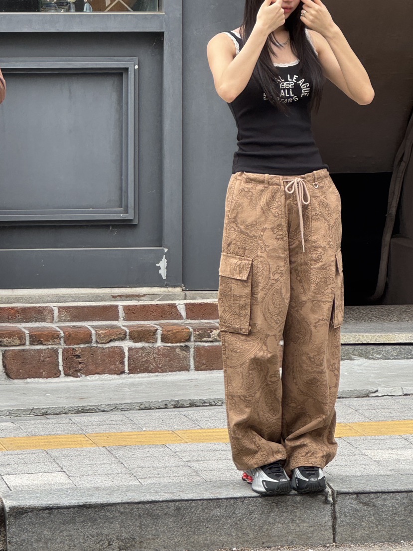 SUNDER MARKET韓國㊣直郵東大門代購女裝新品休閑時尚休閑褲SUNDER MARKET休閑褲