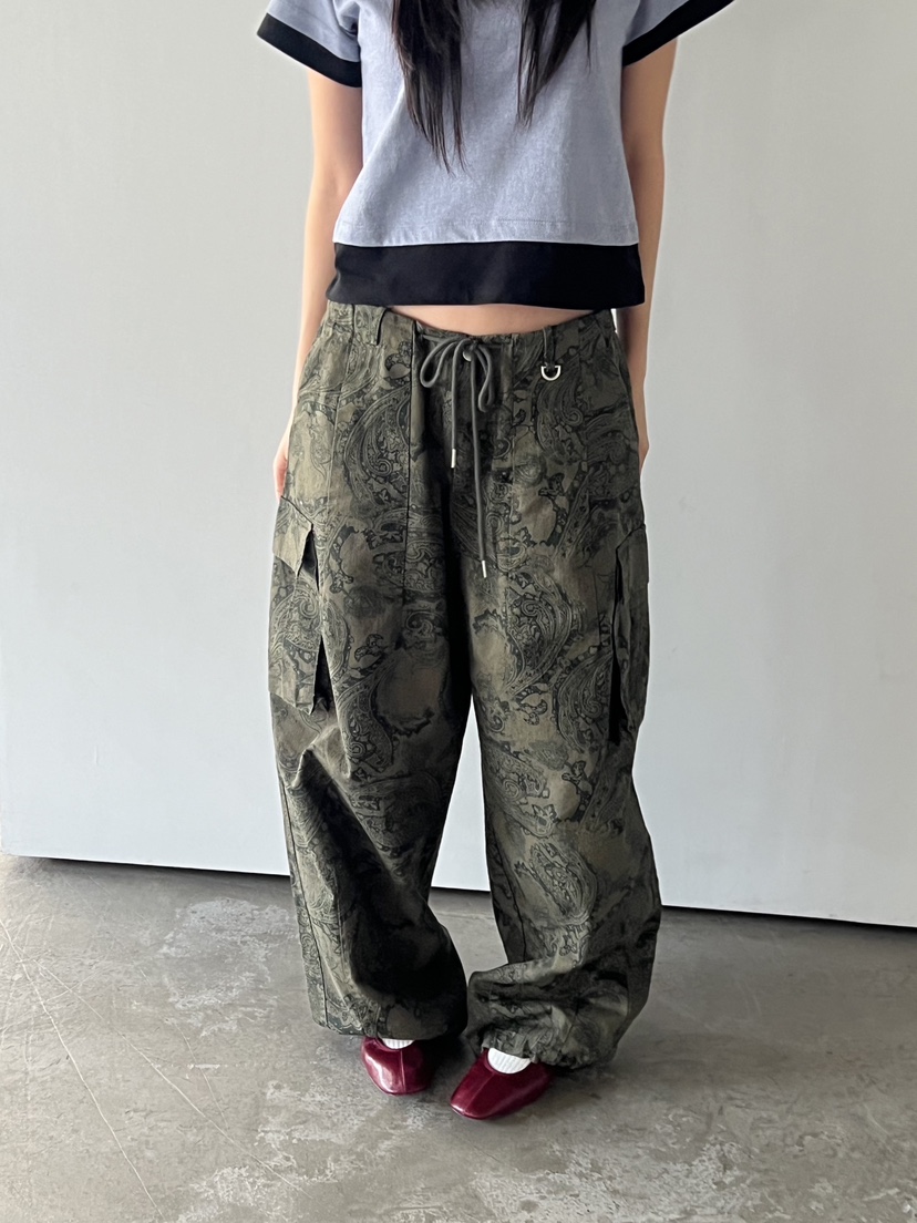 SUNDER MARKET韓國㊣直郵東大門代購女裝新品休閑時尚休閑褲SUNDER MARKET休閑褲