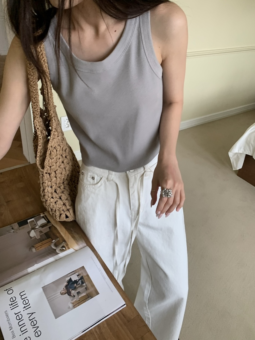 BLEECKER韓國直郵㊣東大門實拍女裝新品25春夏時尚吊帶背心BLEECKER吊帶/背心