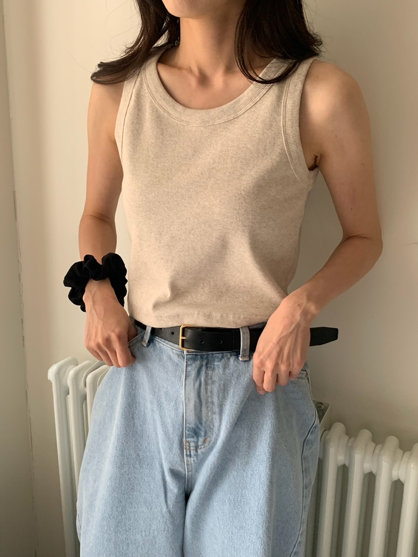 BLEECKER韓國直郵㊣東大門實拍女裝新品25春夏時尚吊帶背心BLEECKER吊帶/背心