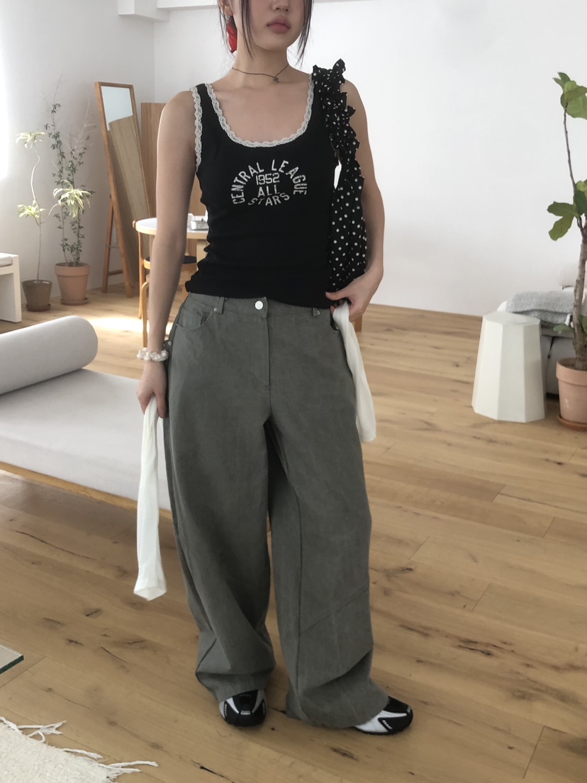 SUNDER MARKET韓國㊣直郵東大門代購女裝新品人氣吊帶背心SUNDER MARKET吊帶/背心