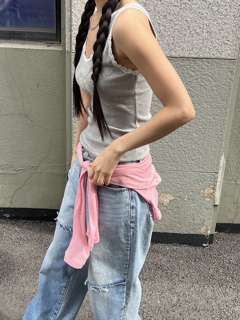 SUNDER MARKET韓國㊣直郵東大門代購女裝新品人氣吊帶背心SUNDER MARKET吊帶/背心